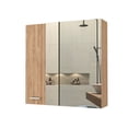 thumbnail image 3 of FM FURNITURE Kenya Medicine Cabinet  Pine (beige) Engineered Wood, 3 of 7