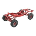 thumbnail image 4 of Mornei 1/12 RC Car Chassis Frame Aluminum with Wheel Tire Spare Parts for LC79 Vehicles red, 4 of 9