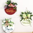 thumbnail image 5 of Letrero de bienvenida de madera, decoración para sala de estar, decoración de puerta moderna, decoración de puerta delantera de pared para el hogar, 5 of 5