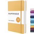 thumbnail image 1 of Cuaderno PAPERAGE rayado, 252 páginas, caléndula, 14 x 20 cm, 1 of 8