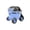 A-Blue, variant on Car Shape Water Bottle with Straw, Plastic Drinking Cup for Summer Outdoor Activities, Sliding Lid Sports Hydration Container