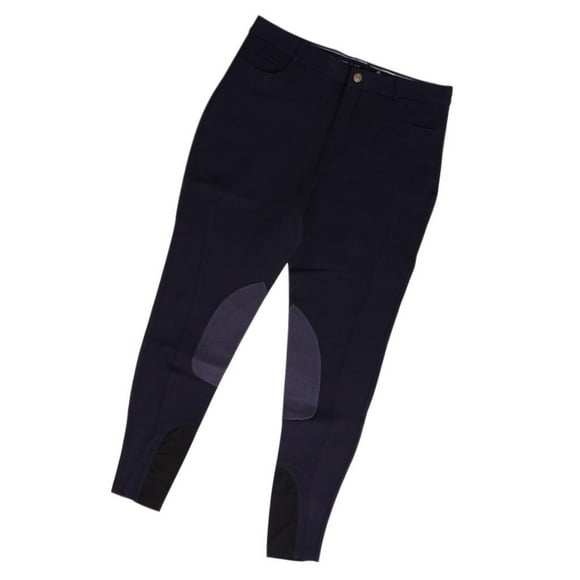 S SERENABLE Men Women Horse Riding Breeches Jodhpurs Pants 30.7 inch waist Navy