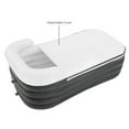 thumbnail image 4 of 152cm Portable Adult Bathtub Shower Inflatable Soaking Bucket Folding Spa Tub, 4 of 8