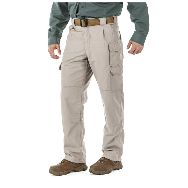 5.11 Tactical Men's Active Work Pants, Superior Fit, Double Reinforced,  100% Cotton, Style 74251