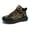 G01 Brown, variant on Men's Mid-Top Hiking Boots Waterproof Anti-Slip Lightweight | Breathable Workwear Mountaineering Casual Sneakers | for Hiking, Travel, & Daily Use
