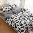 thumbnail image 3 of Juego de cama completo Kawaii Panda Pile Up, 3 of 10