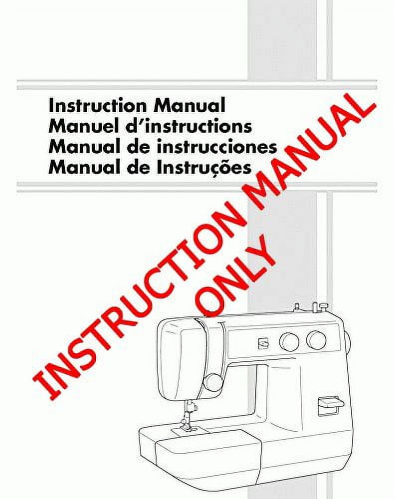 Brother LS1217 Sewing Machine Owners Instruction Manual (Paperback