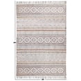 thumbnail image 2 of Casavani Home Decor Morden Kilim Gray Cotton Carpet Outdoor Yoga Mat 4x10 Feet, 2 of 5