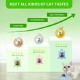 thumbnail image 4 of Ksopiavobs Catnip Ball ‖ Catnip Balls for Cats Wall: silvervine for Cats, 3-Piece Silvervine Catnip Cat Toys for Indoor Cats, Edible Cat nips Organic Ball, Cute Silvervine Cat Toy, 4 of 7