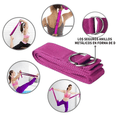 thumbnail image 2 of Kit Ejercicio Pelota Pilates  Marca*Bloques Yoga Bandas Resistencia Rosa, 2 of 4