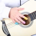 thumbnail image 5 of 10pcs Guitar Finger Guards Finger Guards for Guitar Color Fingertip Protection Covers Caps Kids Tools Thumb Protector Fingertip Protector Child Electric Guitar Playing Guitar, 5 of 5