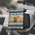 thumbnail image 2 of Uorisanigo ATV Saddle Bag, Multifunctional Motorcycle Tank Bag with Water Pocket - Southwestern Aztec Tribal Cargo Tank Bag Storage Luggage for ATV UTV Bicycle Snowmobile, 2 of 7