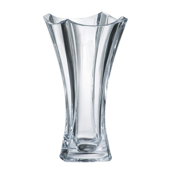 Barski - European Glass - Crystalline - Vase - 14" Height - Made in Europe
