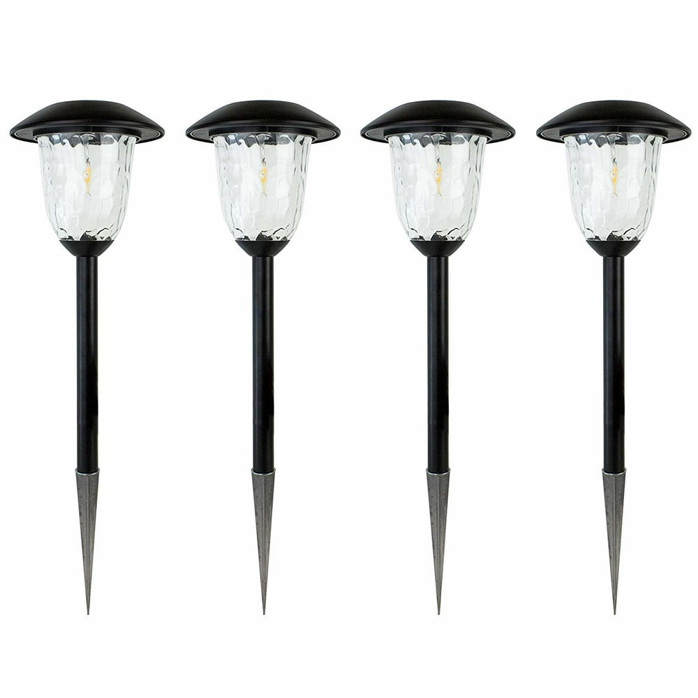 Best Solar Light Outdoor Solar LED FilamentStyle Path Lights in Black