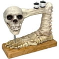 thumbnail image 2 of Crazy Bonez Skeleton Sewing Machine Halloween Decoration with Animated Skull, Light Up Eyes, and Sound Effects, 2 of 6