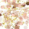 thumbnail image 1 of kurtrusly Mixing color wedding with scattered round paper scraps, 1 of 9