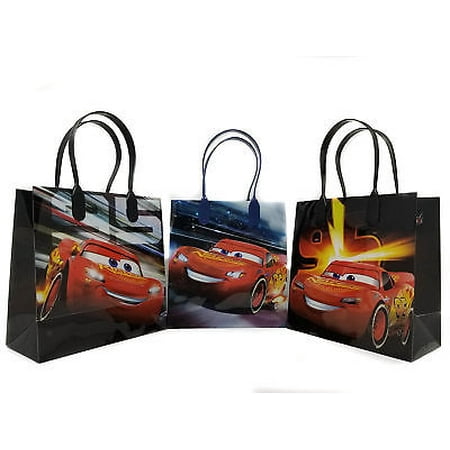 12PCS Disney Cars Mc Queen Authentic Goodie Party Favor Gift Birthday Loot Bags