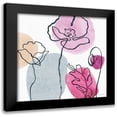 thumbnail image 1 of Audit, Lisa 12x12 Black Modern Framed Museum Art Print Titled - Think Pink 02A, 1 of 5