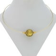 thumbnail image 4 of GlassOfVenice Murano Glass Ruby Red Ca D'oro Choker Necklace, 4 of 6