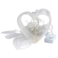thumbnail image 2 of Halloween Decorations Clearance Sale  LED Heart-shaped Hanging Curtain Lights String Net  Home Party Home Decor F, 2 of 2