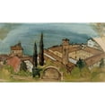thumbnail image 3 of Albert Edelfelt 14x10 Black Modern Framed Museum Art Print Titled - Lugano (1903), 3 of 5