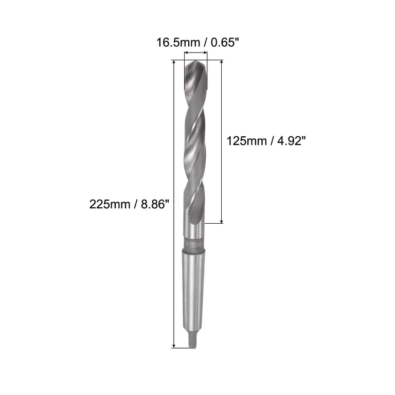 Fully Ground HSS Jobber Drills HSS Morse Taper Shank Twist Drill Bit Sed Hts