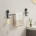 thumbnail image 2 of Kyusrd Summer Savings Tools Special Deal!Towel Rack Suction Cup Strong Punch-free Bathroom Towel Rack Wall Hanging Bathroom Shelf, 2 of 4