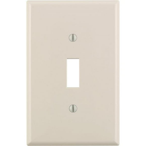 Leviton Manufacturing 3214244 1 Gang Mid Size Switch Wallplate