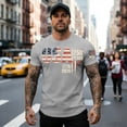 thumbnail image 3 of Men's USA 250th Anniversary Shirt 1776-2026 Patriotic American Flag 250 Years Graphic T-Shirt, 3 of 5