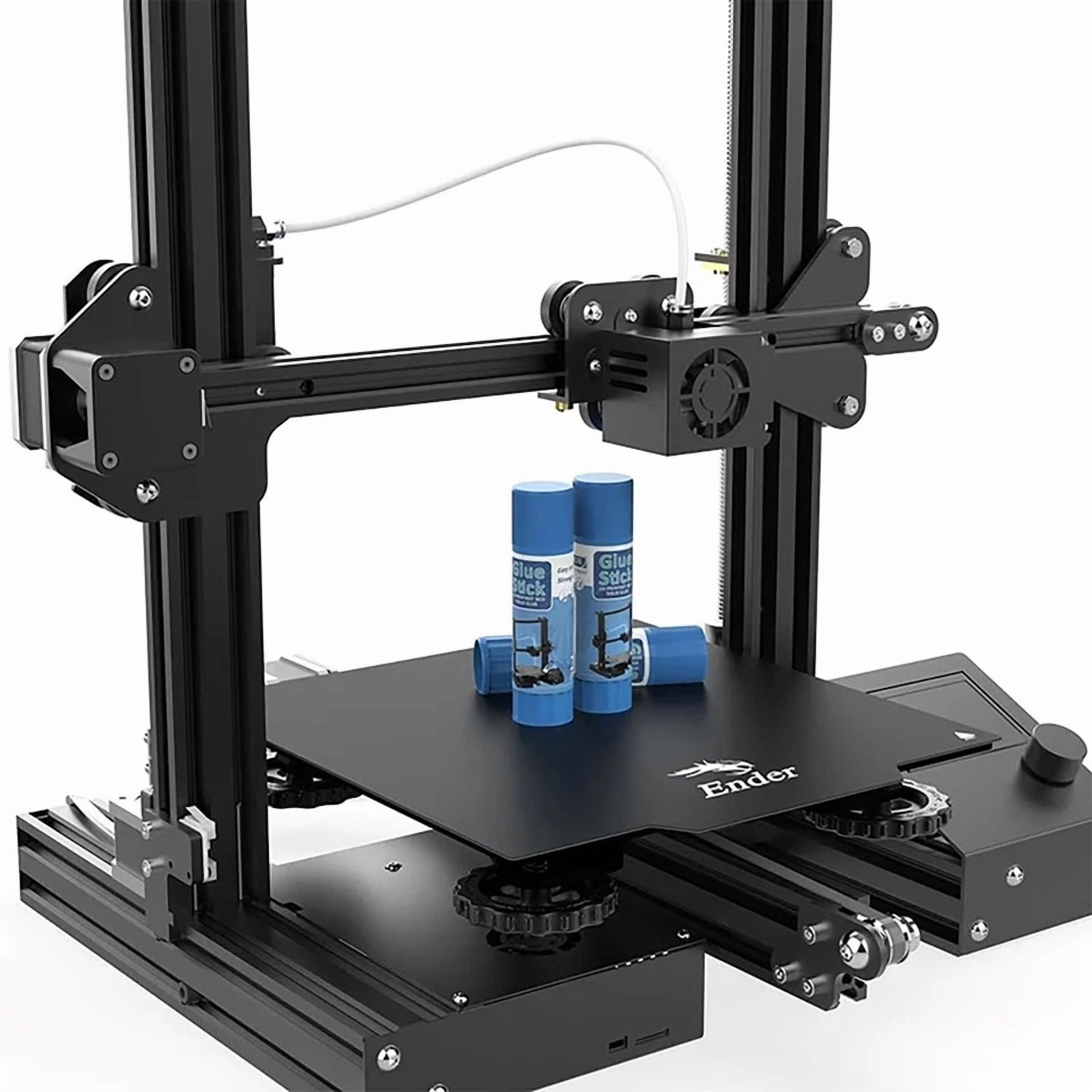 CIRCLE- 3D Printer Glue Stick – Pvp Solid For Heat Bed, Prevents Warping, Blue