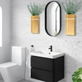 thumbnail image 5 of Wall Planters for Indoor Plants - 2 Pack Wood Wall Vases for Dried Flowers & Artificial Plants Modern Farmhouse Wooden Vase for Living Room Bedroom Kitchen Decorations - Brown Large, 5 of 14