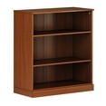 thumbnail image 3 of Palace Imports 100% Solid Wood 3-shelf Bookcase with Adjustable Shelves, Mocha, 3 of 4