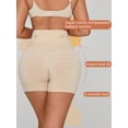thumbnail image 2 of One Piece Women Mid Waist Mid-Thigh Lightweight Slimming Shaping Short Suitable for Base Layering, 2 of 4
