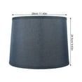 thumbnail image 4 of Miangastore Abat-Jour en Lin Résistant à l'Usure pour Lampe de Table Domestique, Abat-Jour Rond pour Plafonnier avec Cadre en Fer, 4 of 9