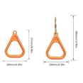 thumbnail image 5 of LICEWO Gymnastic Fitness Workout Rings Hanging Rings for Kids Strength Training Rings, 5 of 10