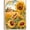 Multicolor-A, variant on Mosaflar Sunflower Diamond Art Painting Kits,Art Craft Kits,Full Round Drill,Home Wall and Relaxing 12"×16"