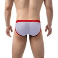 thumbnail image 4 of Sngxgn Men's Boxer Comfortable Boxer Underwear Cotton Boxers(White,M), 4 of 4