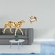 thumbnail image 2 of Escultura De Guepardo Dorado, Centro De Mesa Y Sofá De Madera En Miniatura Para Oficina, Decoración Del Hogar Y Casa De Muñecas, Muebles De Simulación De Escenas De Vida DIY., 2 of 8