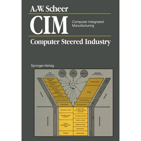 CIM Computer Integrated Manufacturing: Computer Steered Industry, (Paperback)