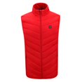 thumbnail image 2 of Chaleco con Calefacción Inteligente para Hombre para en Invierno de Nieve, Montaña, Acampada, , Rojo, BLESIY chaleco calefactado, 2 of 6