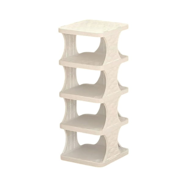 Estante de Zapatos para la Entrada Estante de Zapatos Sencillo Estante de Almacenamiento de Zapatos de Puerta de Casa de Capas Múltiples Estante de Almacenamiento de Zapatos de Casa de Alquiler de Dor