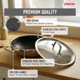 thumbnail image 4 of Kadai Vinod Nutri-Tech Triply Antiadherente para Cocina India 20 cm, 4 of 7