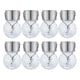 thumbnail image 1 of 8pcs creativo energía solar luz colgando lámpara de bolas decorativa luz exterior, 1 of 5