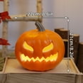 thumbnail image 3 of ​​GiLiling LED Lighted Blow Mold Pumpkin - Battery Operated Indoor/Outdoor Decor for Porch Yard Tabletop Thanksgiving & Halloween Glowing Holiday Decorative Piece​​, 3 of 7