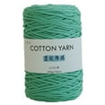 thumbnail image 1 of 1PCS Soild Color Hollow Knitted Crochet Yarns Nylon Cord Polyester Thread Round Rope Yarns For DIY Handbag Purse Basket Crochet Bag Fabric Yarn 200g 7.1oz, 1 of 6