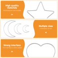 thumbnail image 3 of 8Pcs Metal Dream Catcher Rings  Heart Star Moon Shaped Catcher Rings Macrame Rings for DIY Crafts Hanging Decoratio, 3 of 6