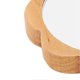 thumbnail image 2 of Fashion Round Wooden Frame Glass Makeup Mirror for Women, 2 of 4