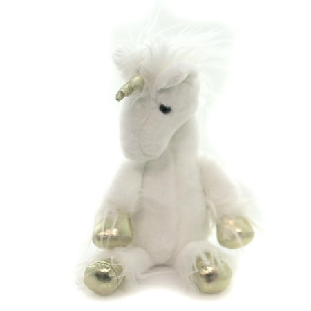 Plush Unicorn Mythical Spiraling Horn 20200405