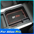 thumbnail image 2 of Soporte para reposabrazos de coche Yuxing para Geely Pro Azkarra 2021 color negro y rojo, 2 of 5