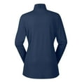 thumbnail image 2 of KERRITS Adult Female Ice Fil Lite Solid Long Sleeve Shirt, Color: Navy, Size: XL, 2 of 4
